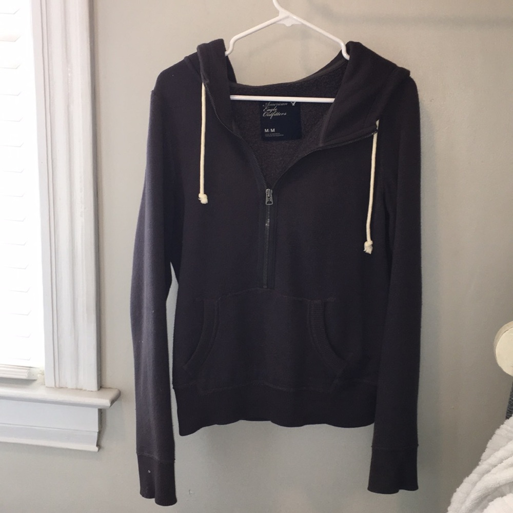 American Eagle Half Zip Hoodie